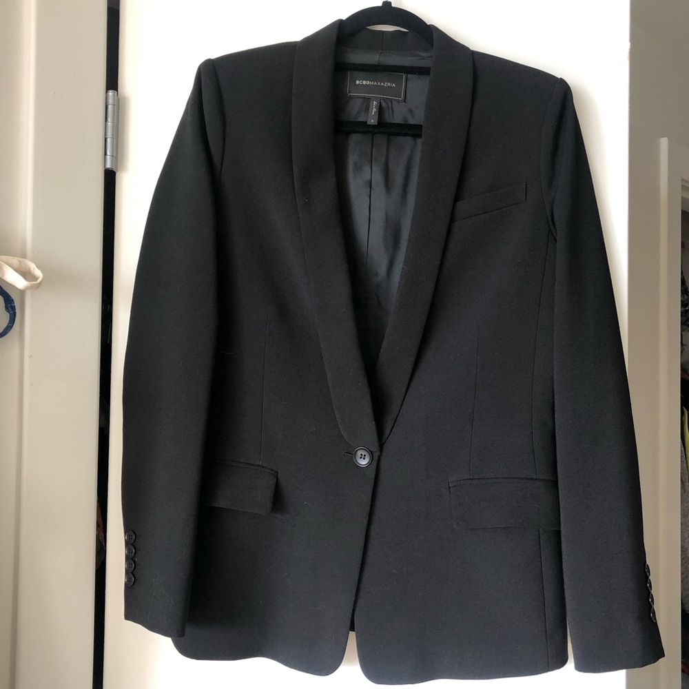 BCBG MaxAzria Tuxedo-Style Blazer
